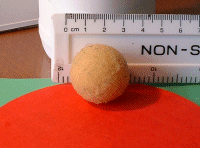 size of ball